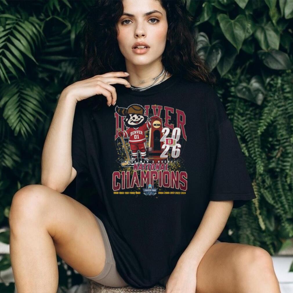 Denver Pioneers 2024 NCAA Men’s Hockey National Champions T Shirt