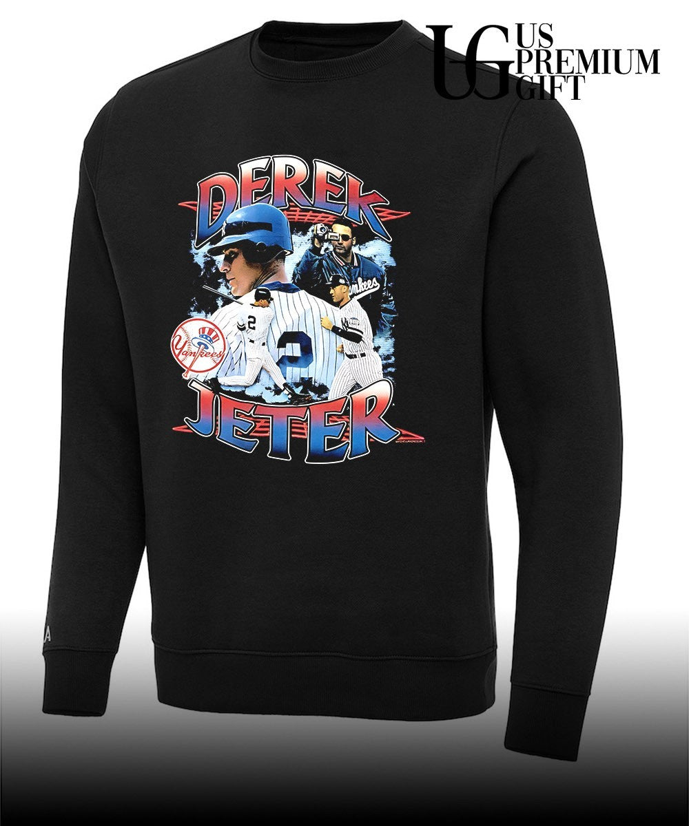 Derek Jeter New York Yankees baseball Cooperstown vintage shirt