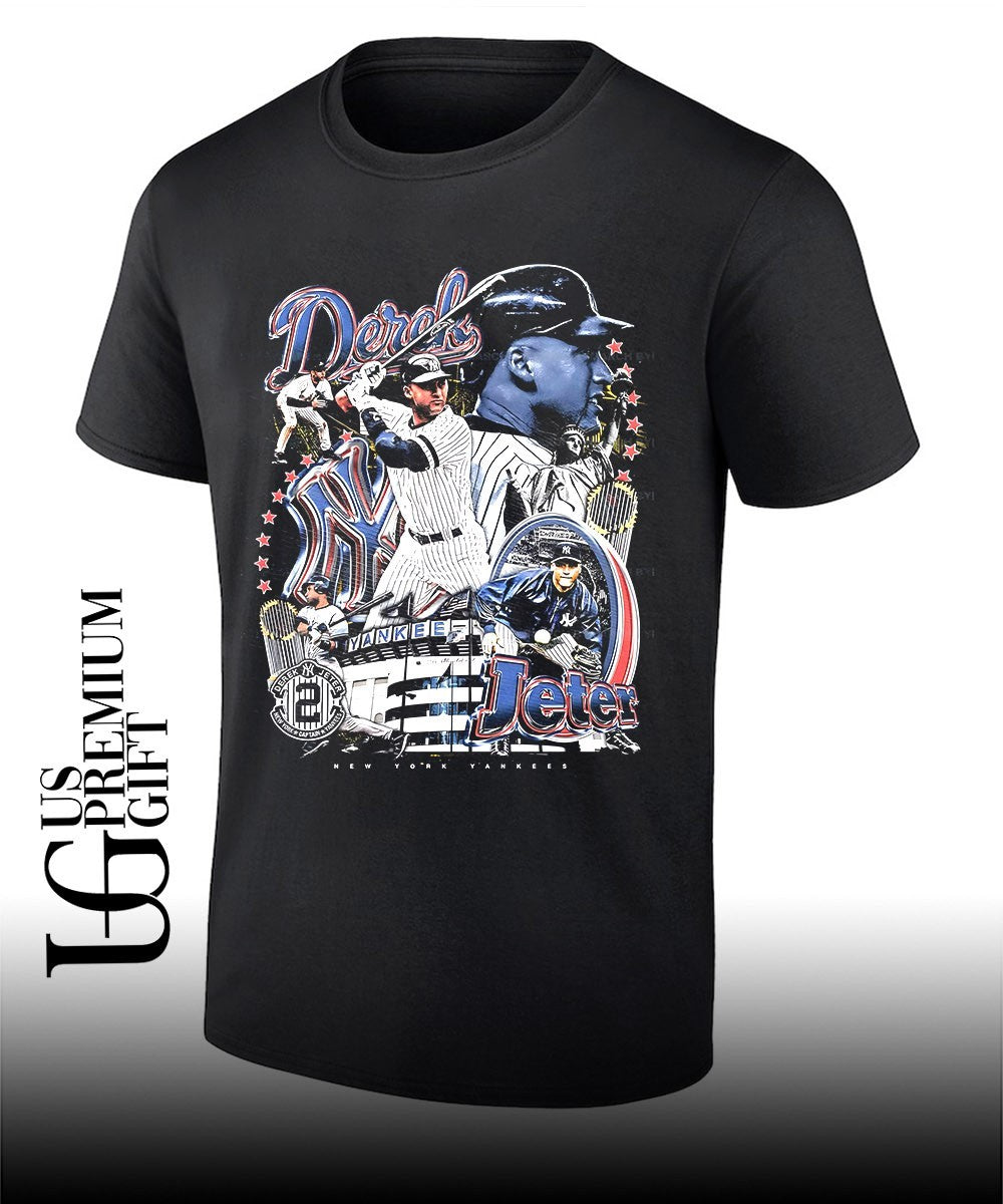 Derek Jeter New York Yankees baseball graphic shirt