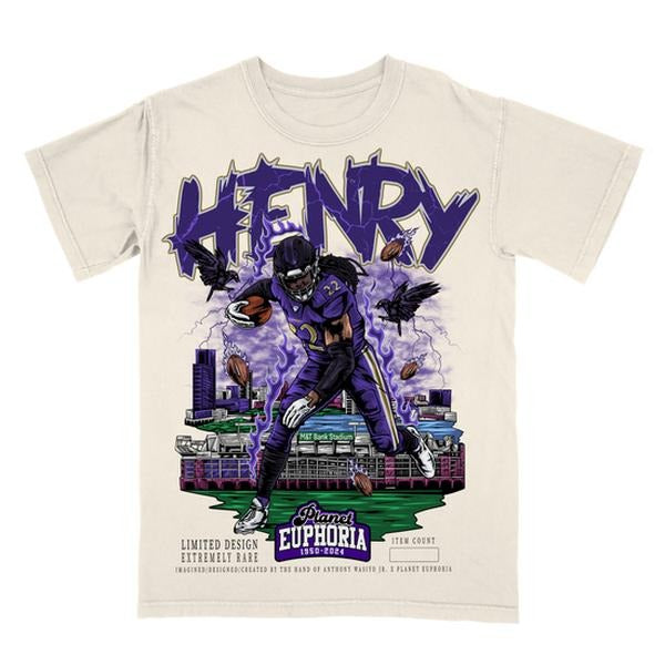 Derrick Henry Tee - VINTAGE TEE - SPORT TEE - GRAPHIC MEN'S T-SHIRT SWEATSHIRT HOODIE - GIFT FOR FAN | UrbanDripWear.com