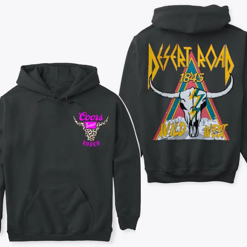 Desert Roads Hoodie Sweatshirt TShirt | UrbanDripWear.com