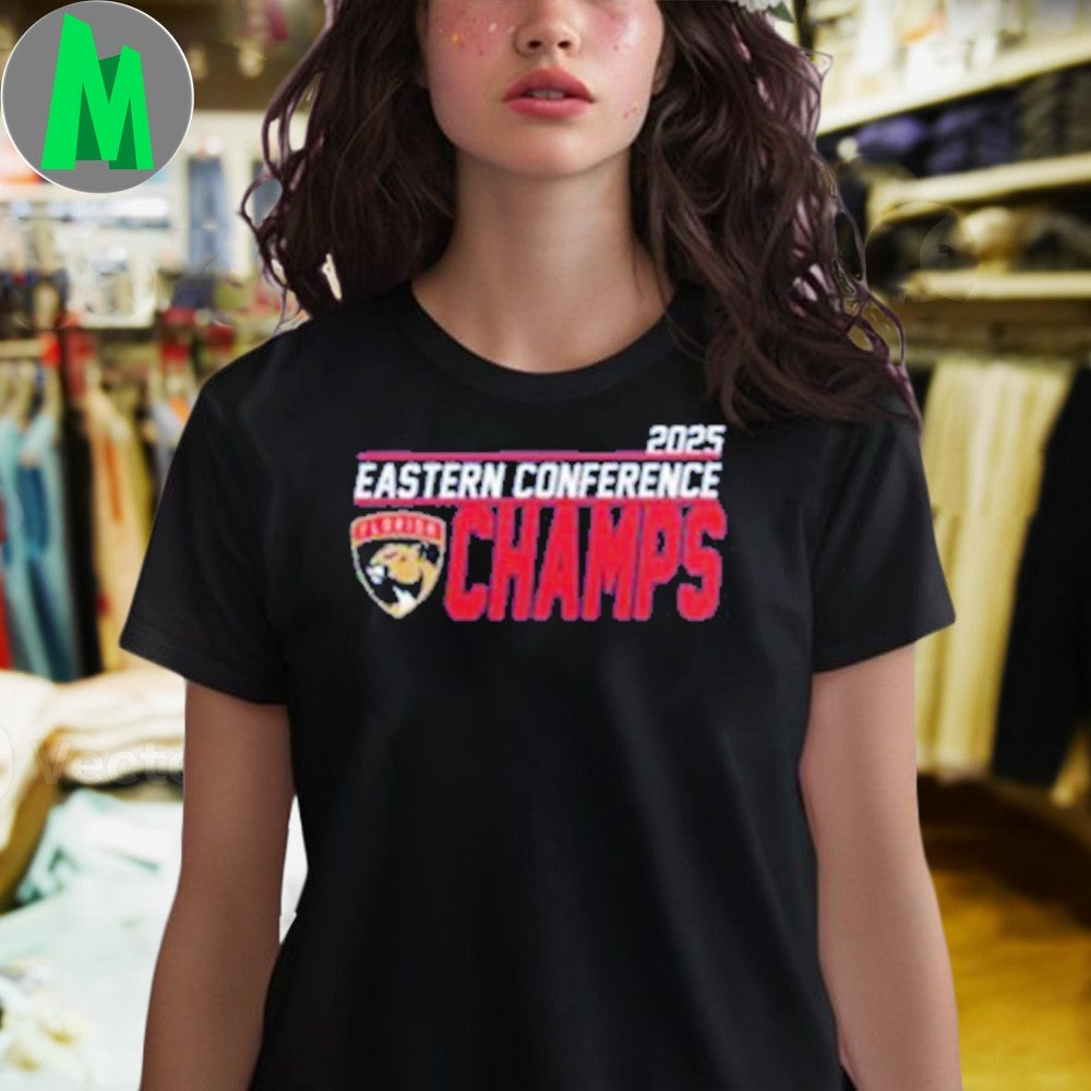 Design 2025 Florida Panthers Eastern Conference Champions Stanley Cup Final Shirt