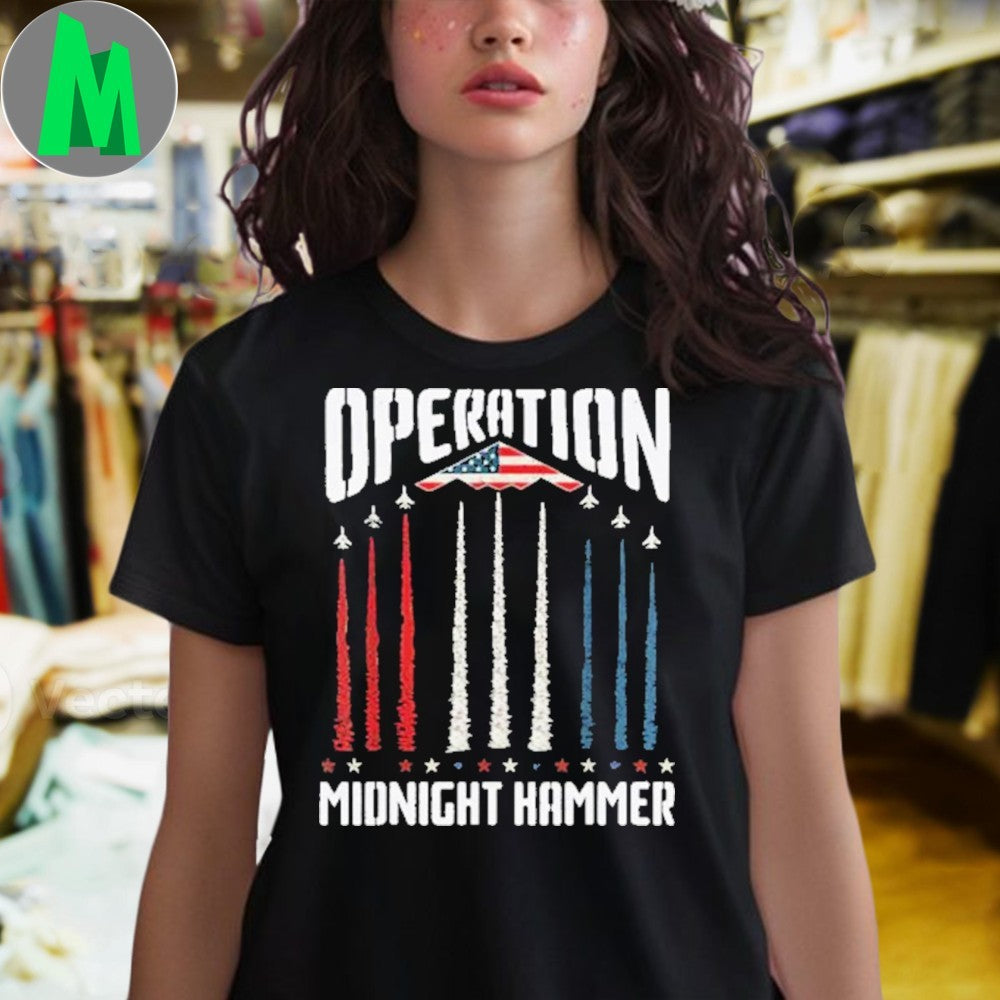 Design 2025 Operation Midnight Hammer B-2 T-shirt
