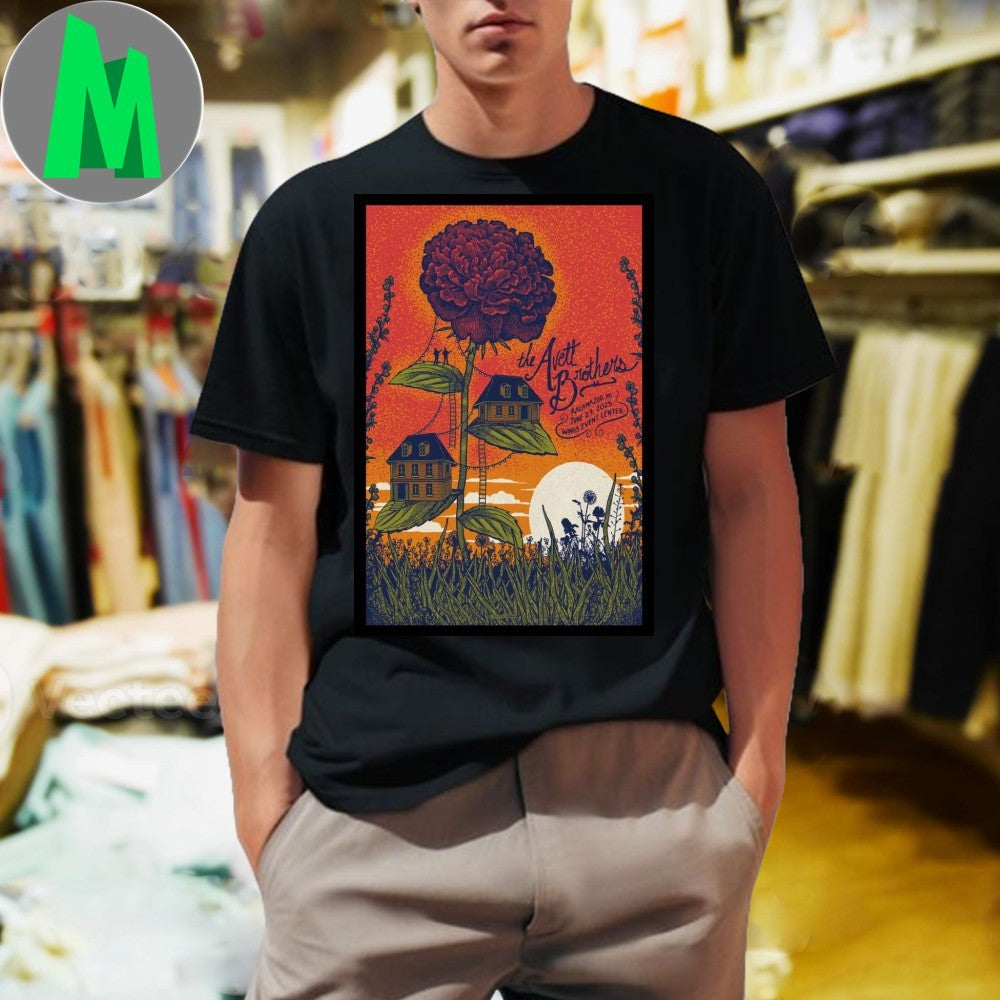Design 2025 The Avett Brothers Kalamazoo, MI Show Poster Shirt