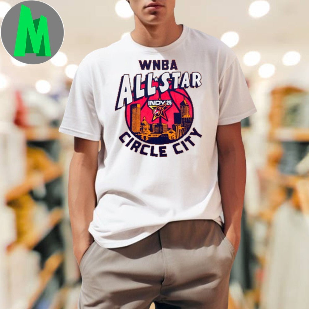 Design Adult WNBA All-Star 2025 Indy Short Sleeve Circle City Shirt