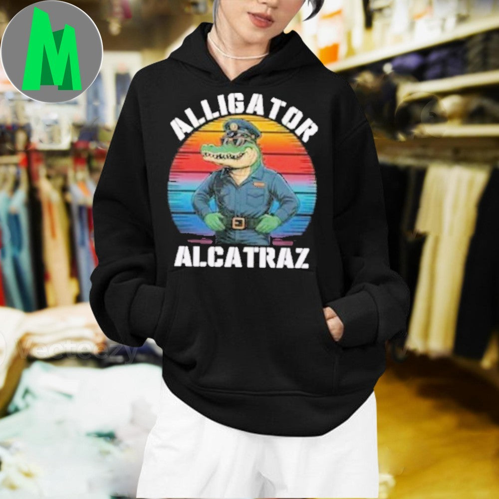Design Alcatraz Police Alligator Alligator Alcatraz Shirt