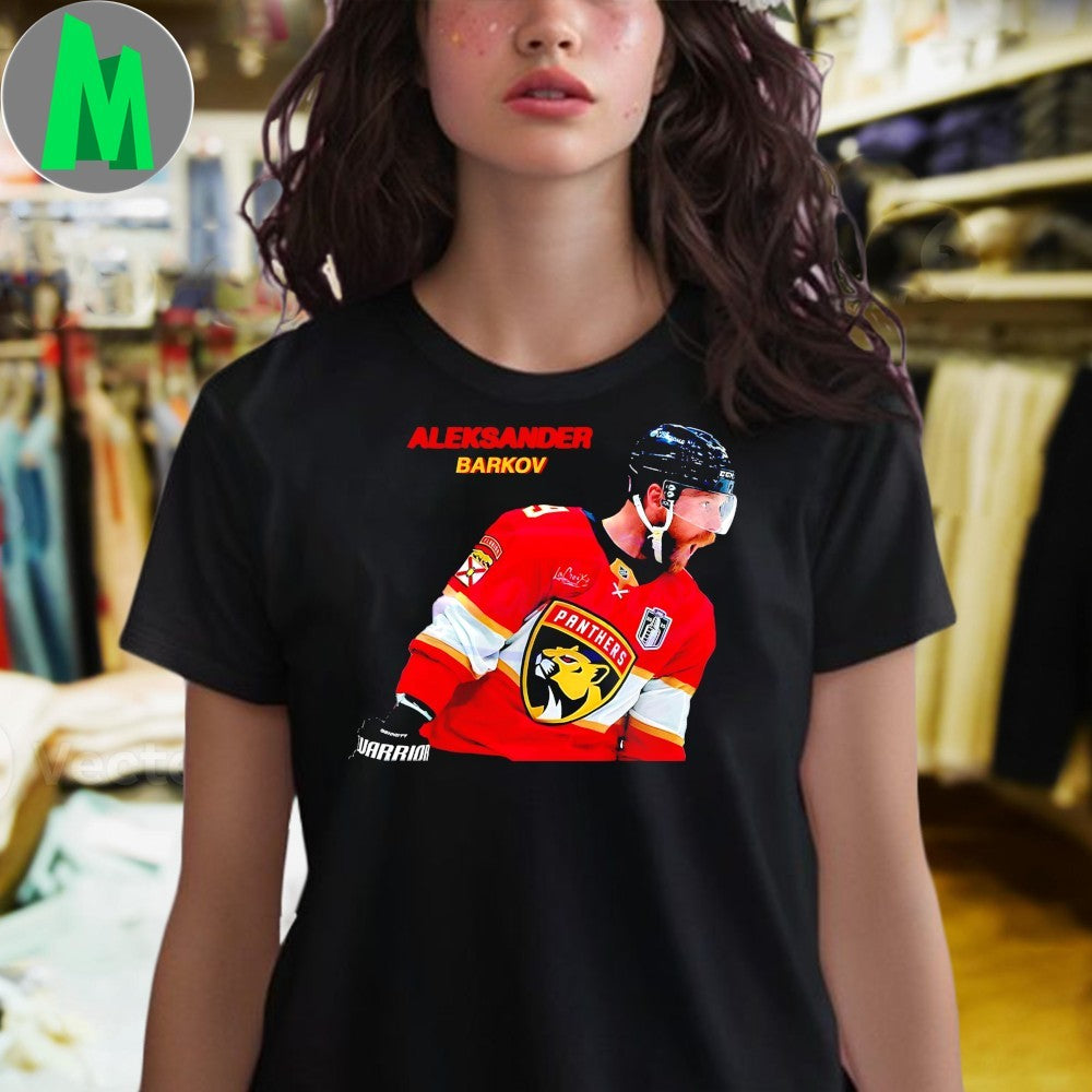 Design Aleksander Barkov Florida Panthers Red Jersey Shirt