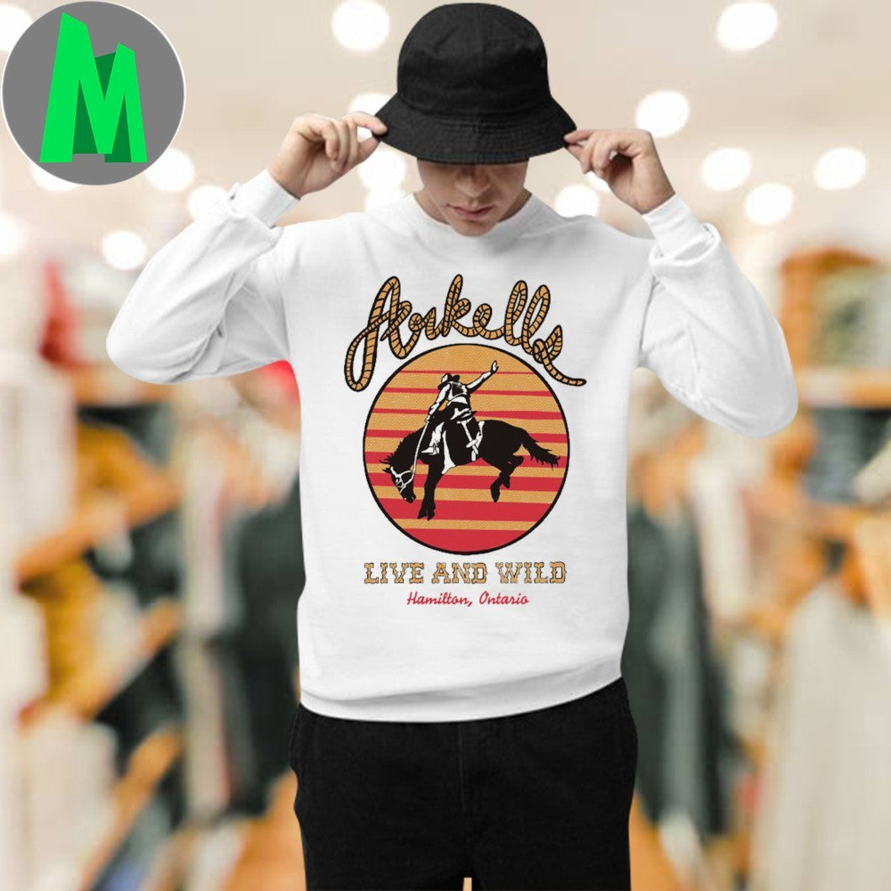 Design Arkells Live And Wild Ringer Shirt