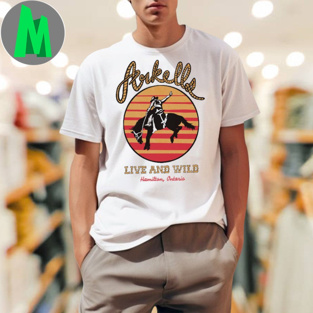 Design Arkells Live And Wild Ringer Shirt