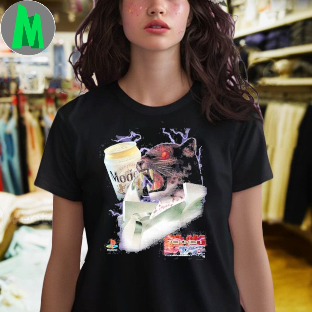 Design Armor King Tekken Modelo Beer Lightning Shirt
