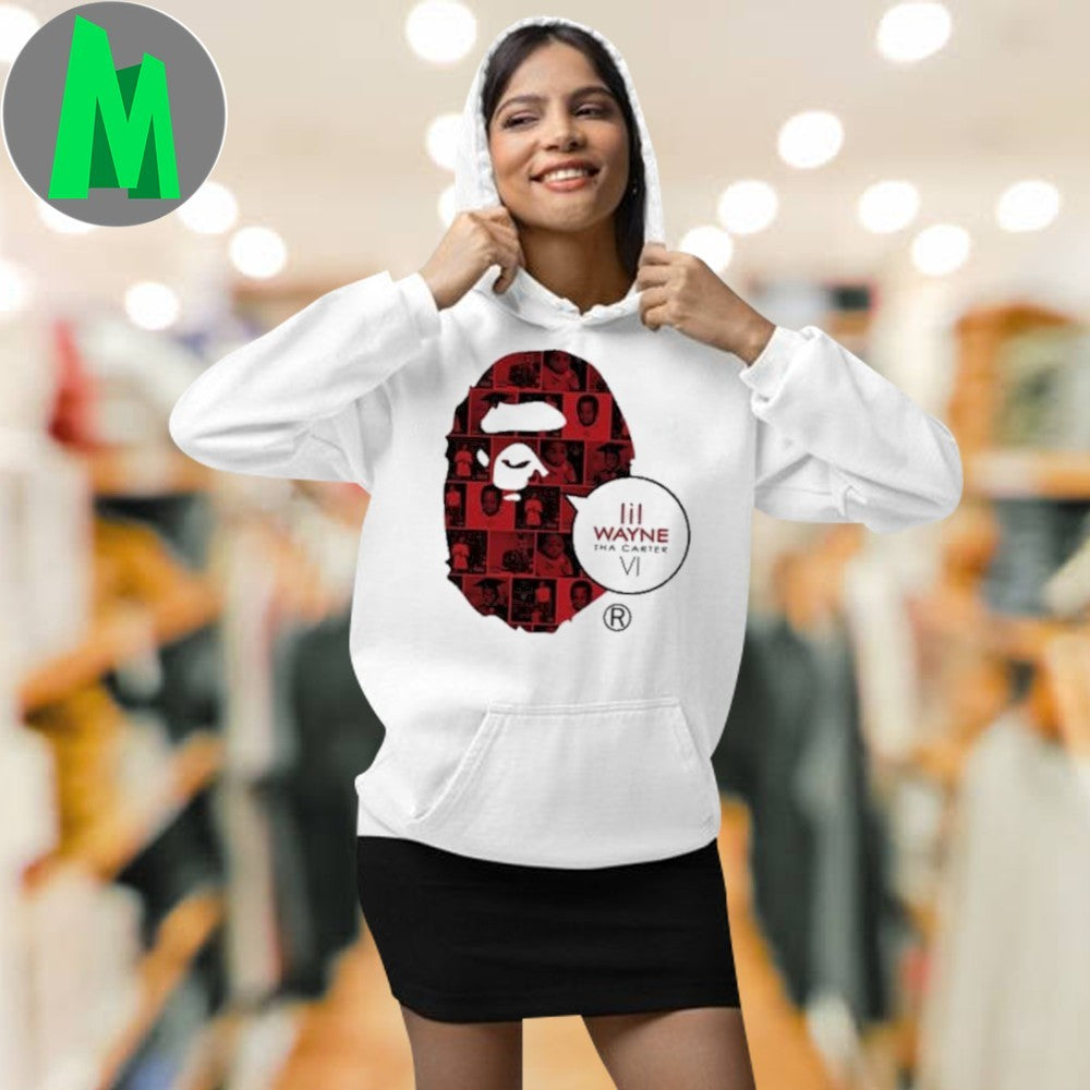 Design BAPE Lil Wayne Tha Carter VI Special Edition Collectible Graphic T-Shirt