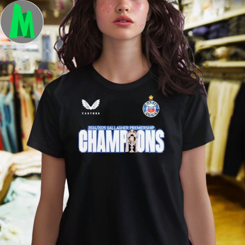 Design Bath Rugby Premiership Champions 2025 Treble Winners Shirt