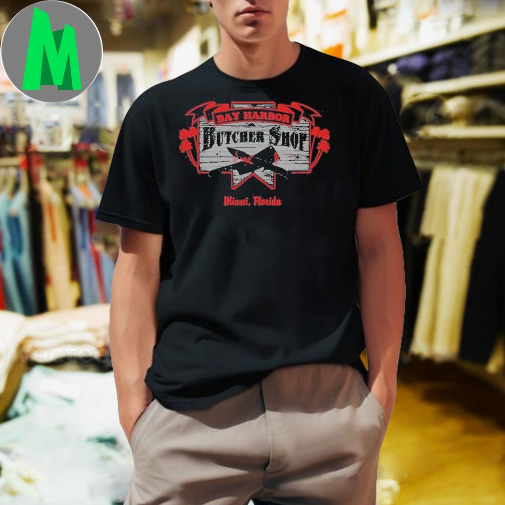Design Bay Harbor Butcher Shop Miami Florida Shirt