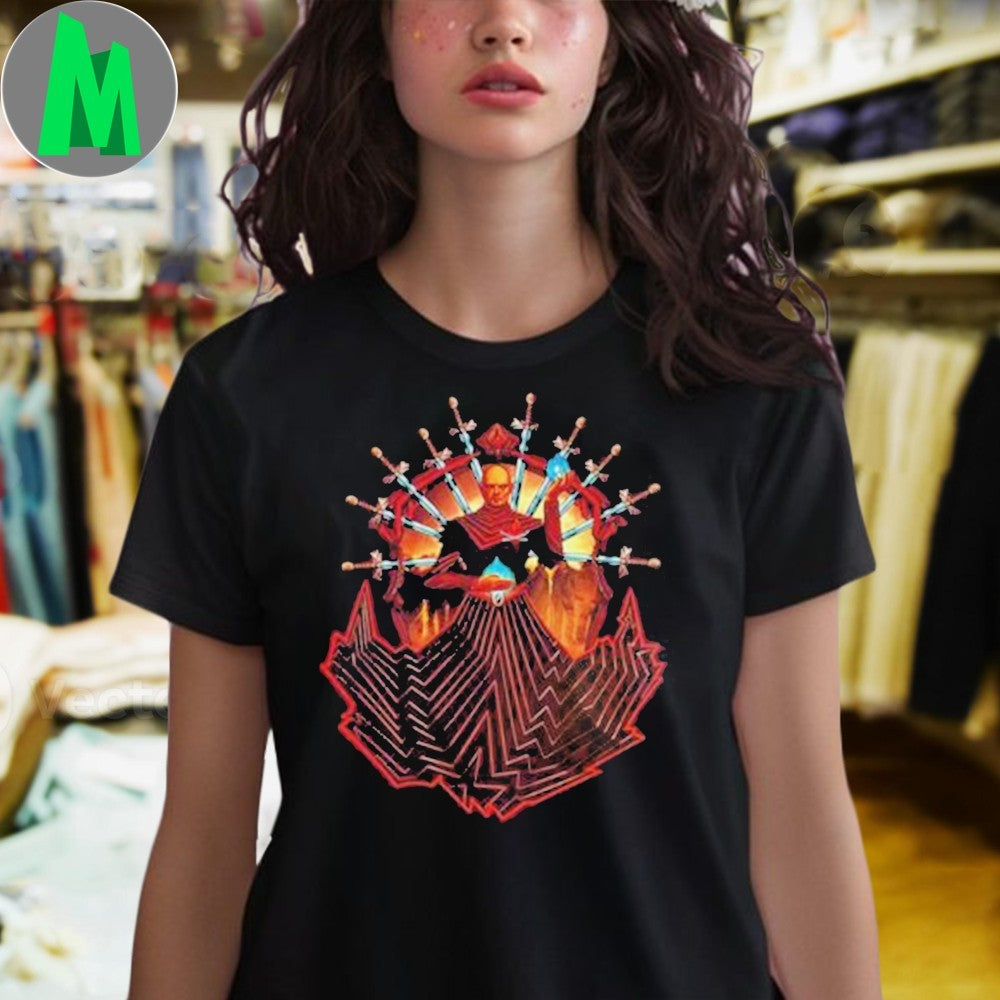 Design Billy Corgan The Machines Of God A Return To Zero 2025 Tour Graphic T-Shirt