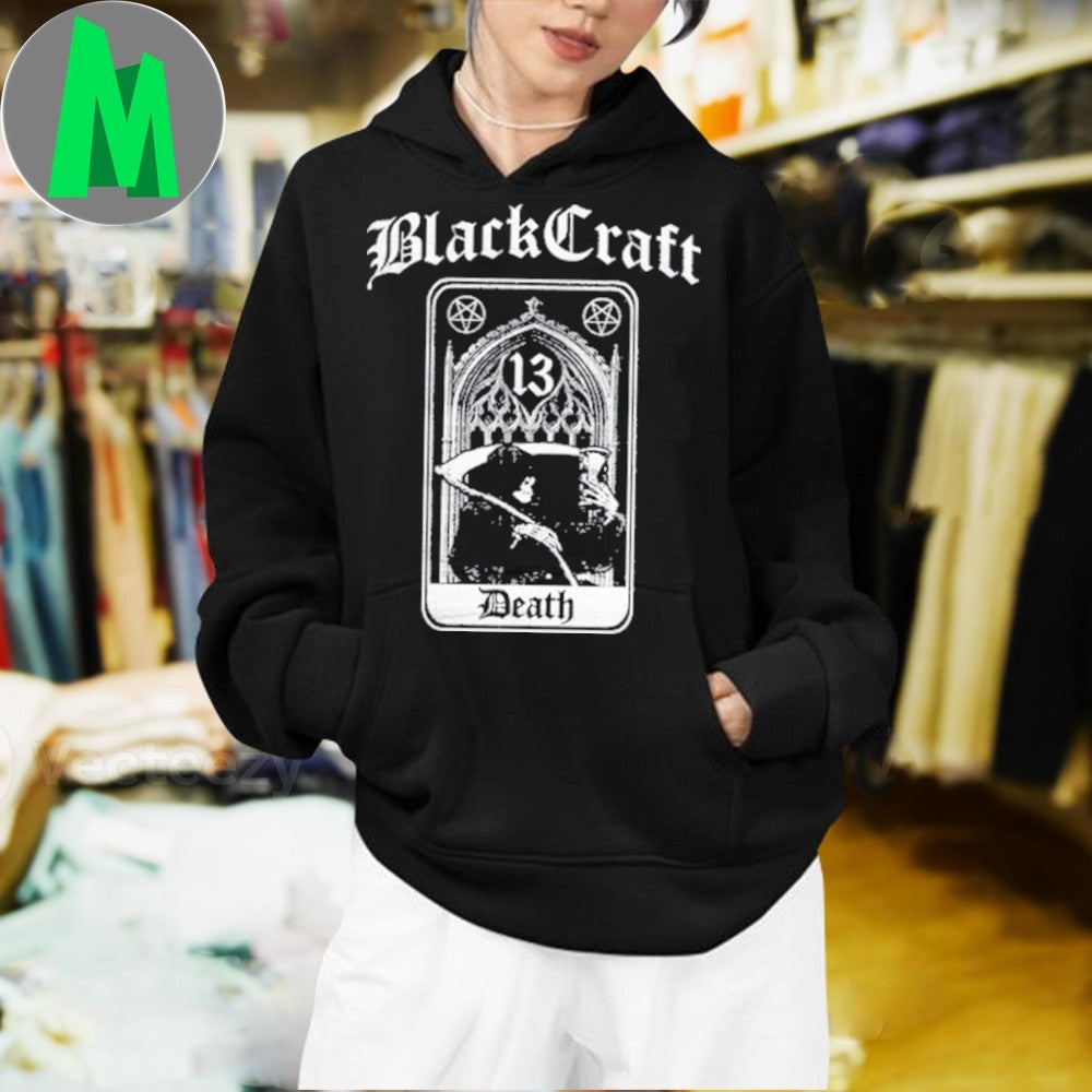 Design BlackCraftCult Death Tarot Card 13 Shirt