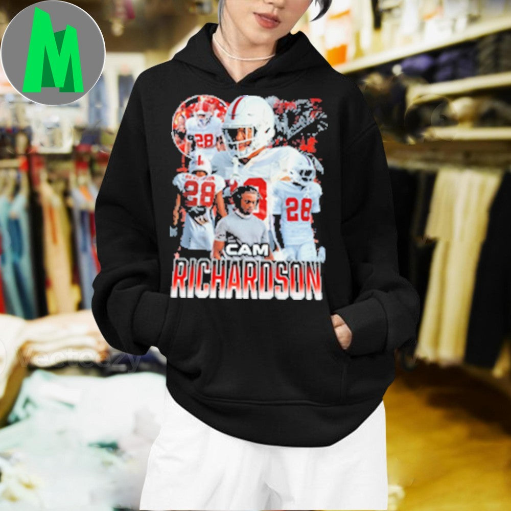 Design Cam Richardson #28 Football Player Shirt