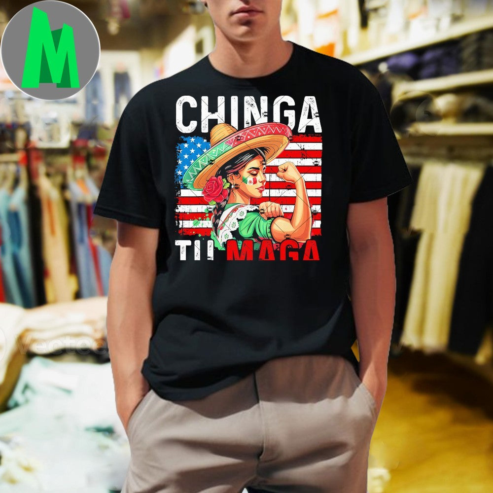 Design Chinga Tu MAGA PNG, Funny Mexico Shirt