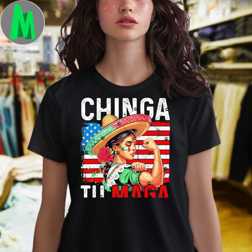Design Chinga Tu MAGA PNG, Funny Mexico Shirt