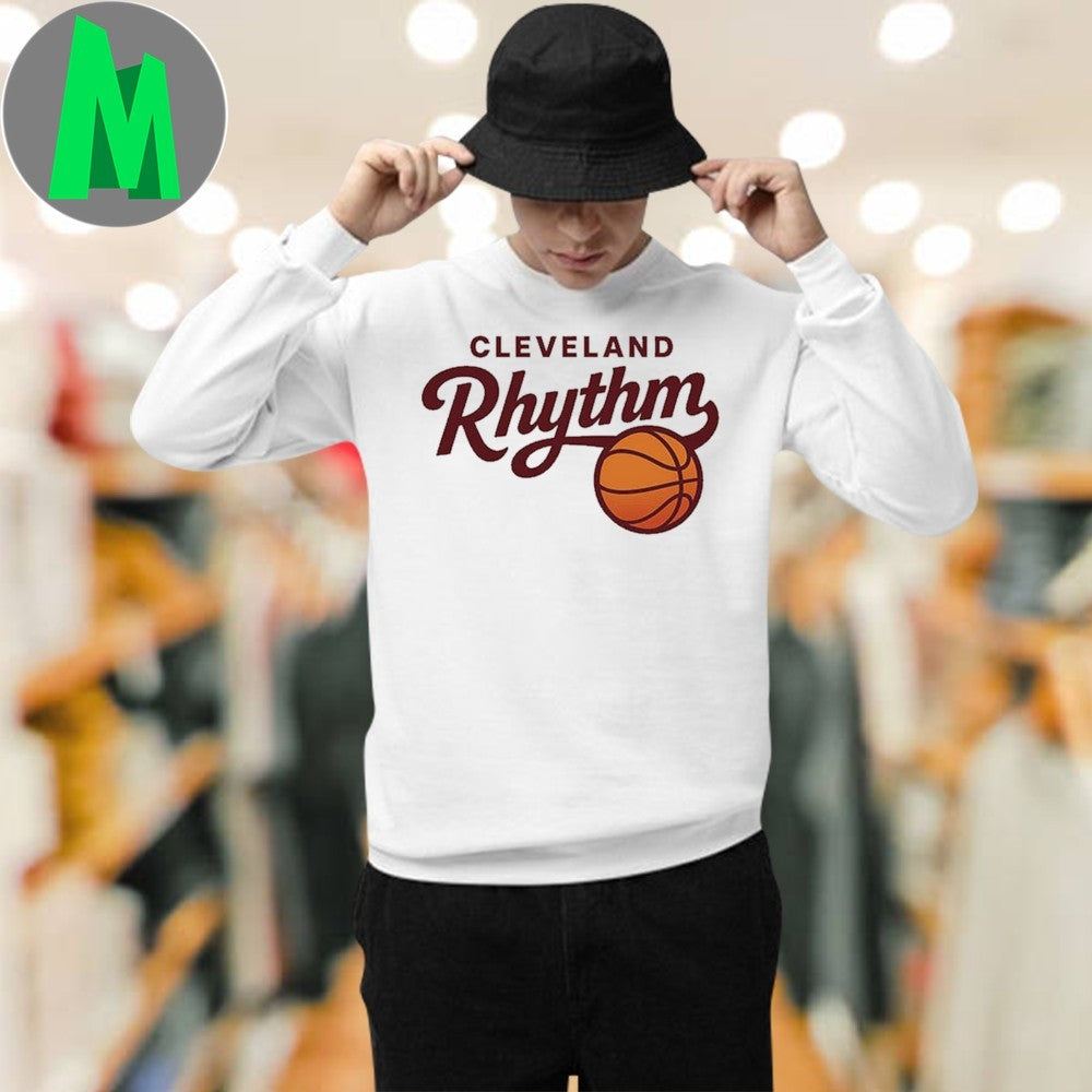 Design Cleveland Rhythm Basketball Team Logo T-Shirt