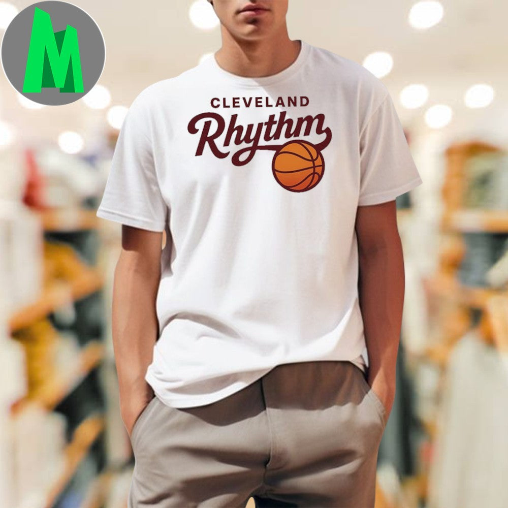 Design Cleveland Rhythm Basketball Team Logo T-Shirt