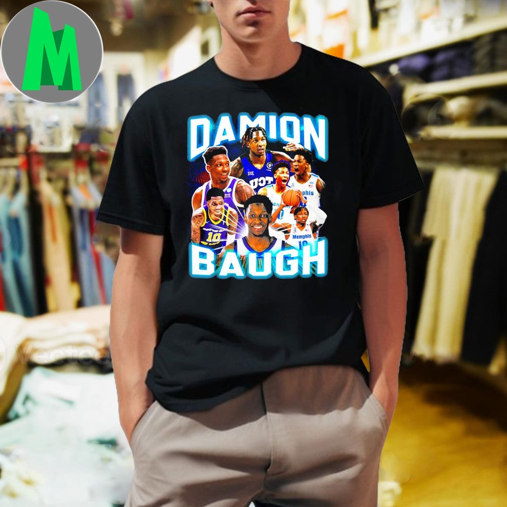 Design Damion Baugh Memphis Basketball Graphic T-Shirt