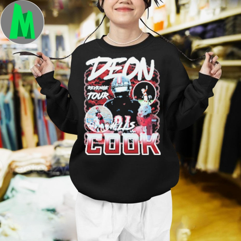Design Deon Cook Revenge Tour Football Shirt