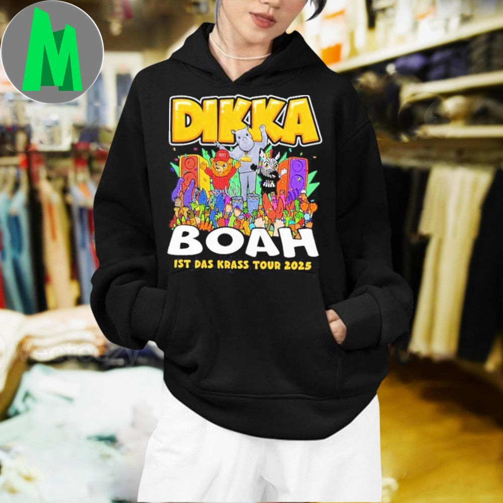 Design Dikka Boah Ist Das Krass Tour 2025 Concert Graphic T-Shirt