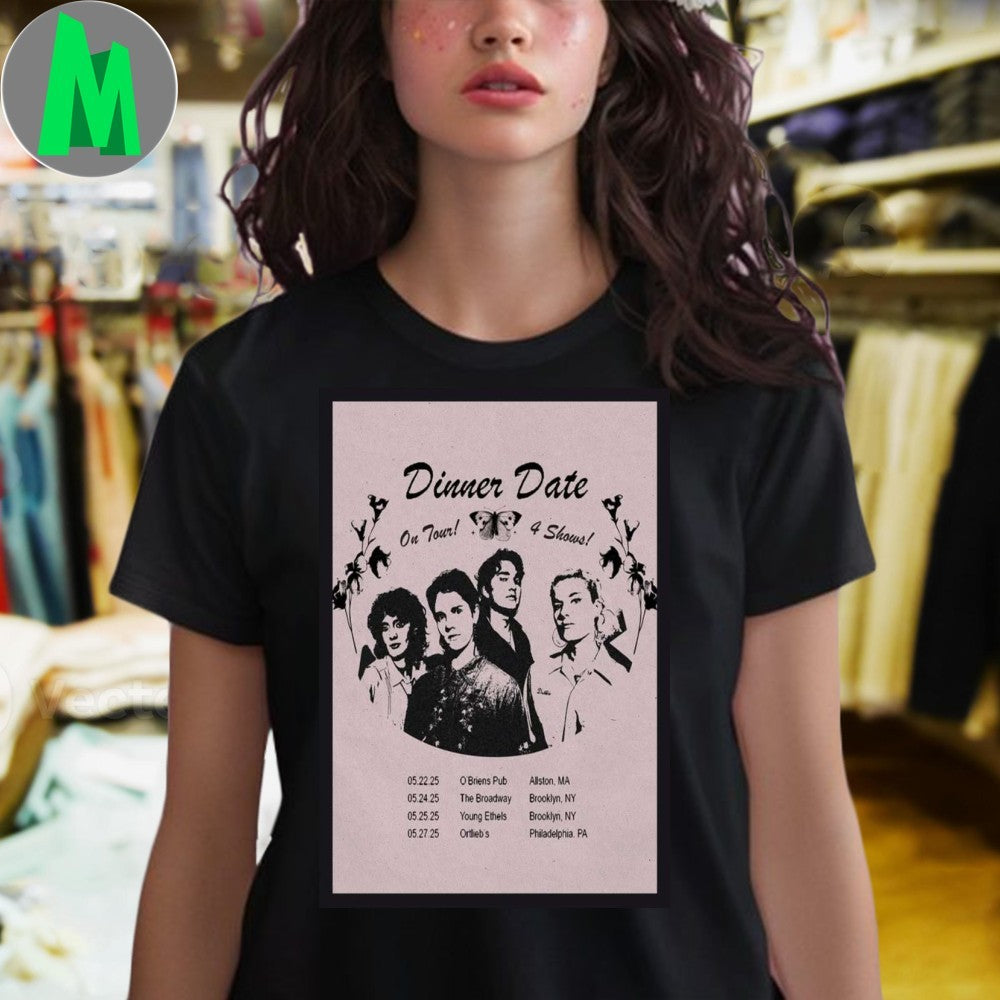 Design Dinner Date On Tour 4 Show Poster Shirt