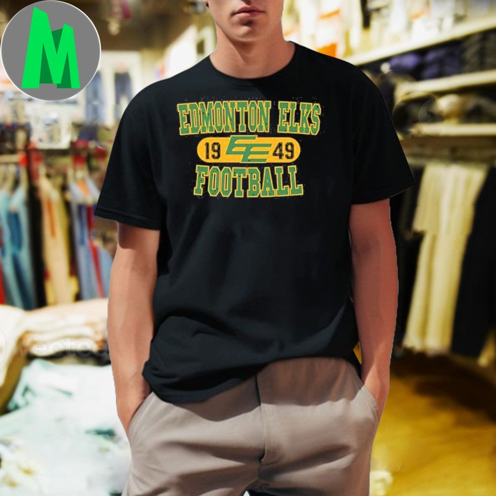 Design Edmonton Elks Bulletin Mens Est. Football Shirt