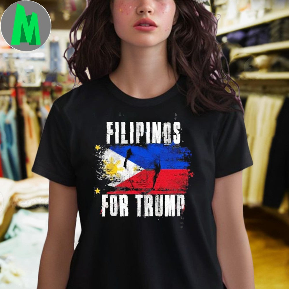 Design Filipinos For Trump T-Shirt