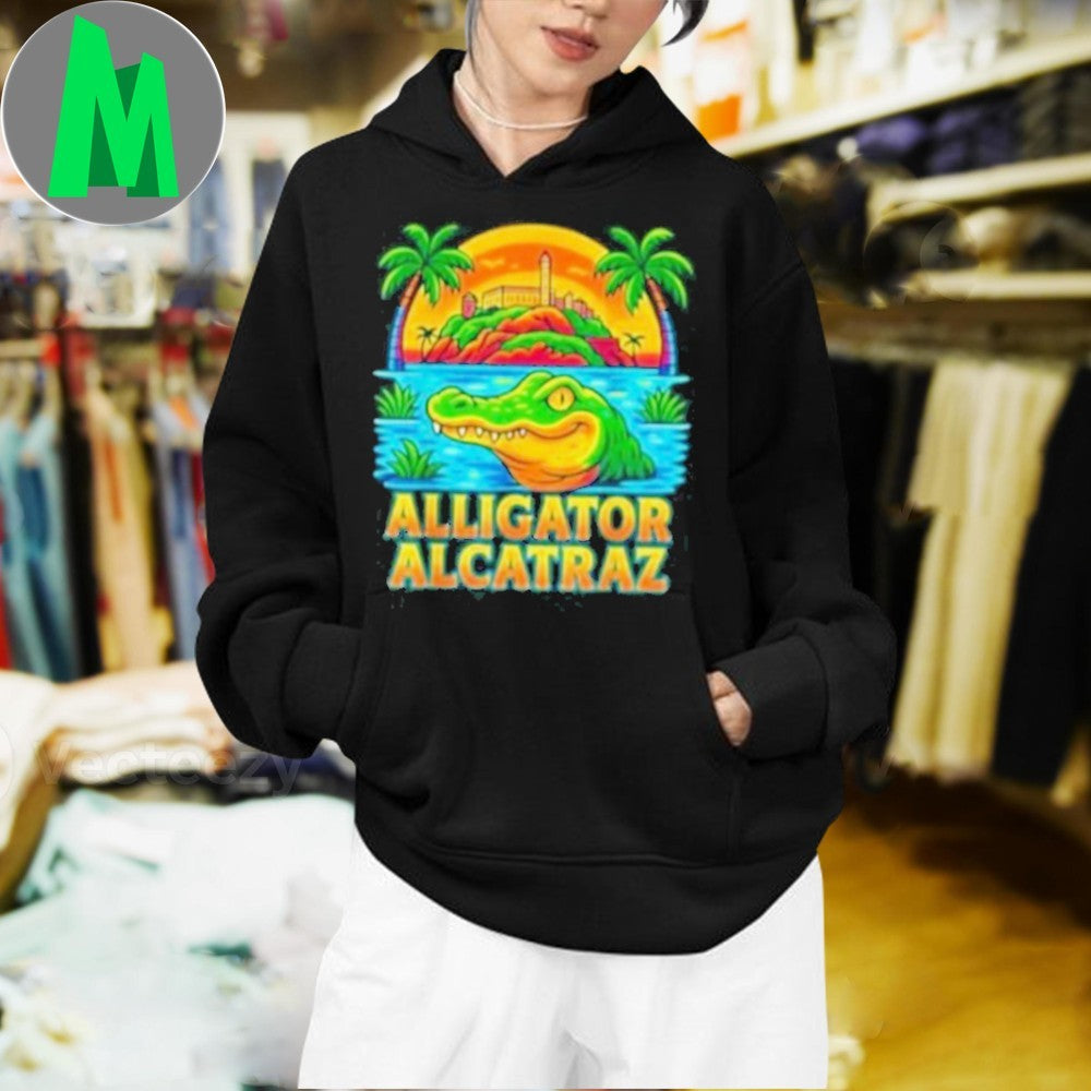 Design Florida Alligator Alcatraz Crocodile Shirt