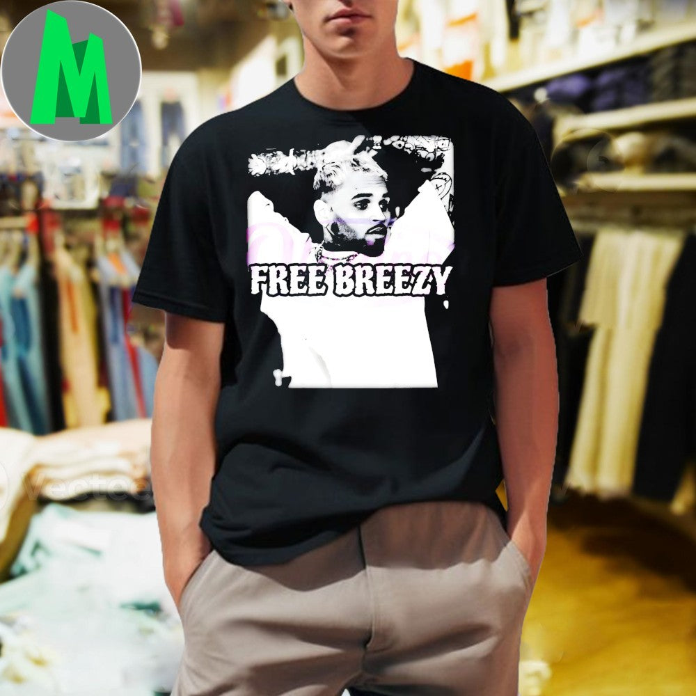 Design Free Breezy Chris Brown Street Style Hip Hop Shirt
