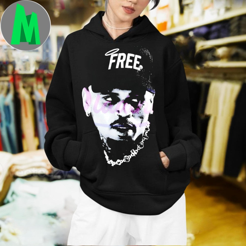 Design Free Chris Brown Bold Statement Streetwear Fan Art Graphic Shirt