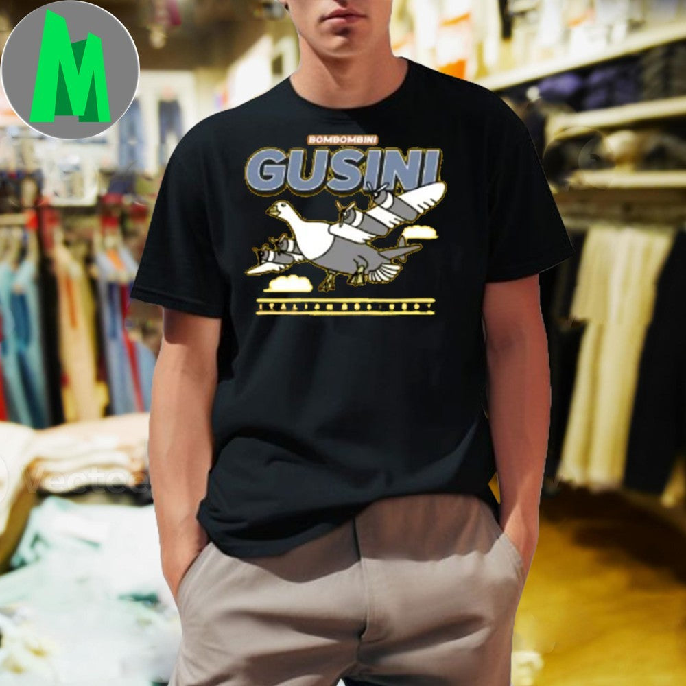 Design Goose Airplane Bombombini Gusini Italian Brainrot Shirt