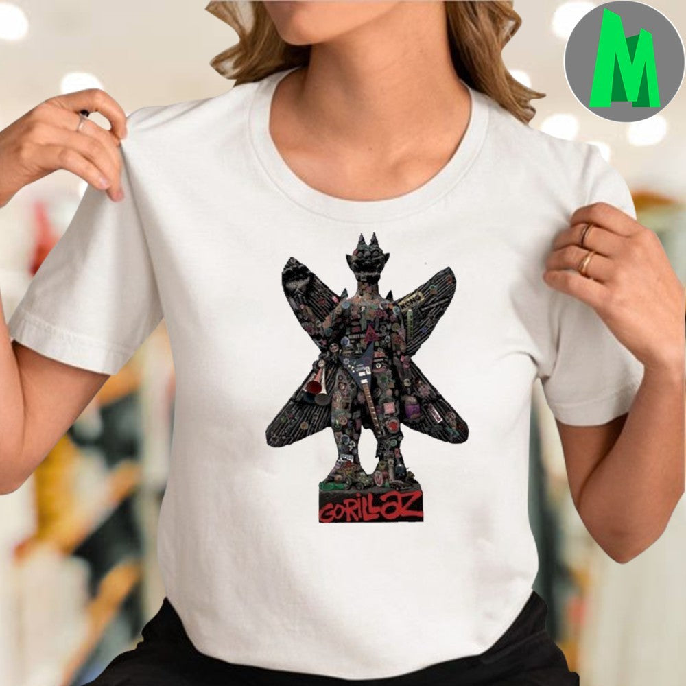 Design Gorillaz House Of Kong 2025 London UK Copper Box Arena 25th Anniversary Gorillaz Shirt