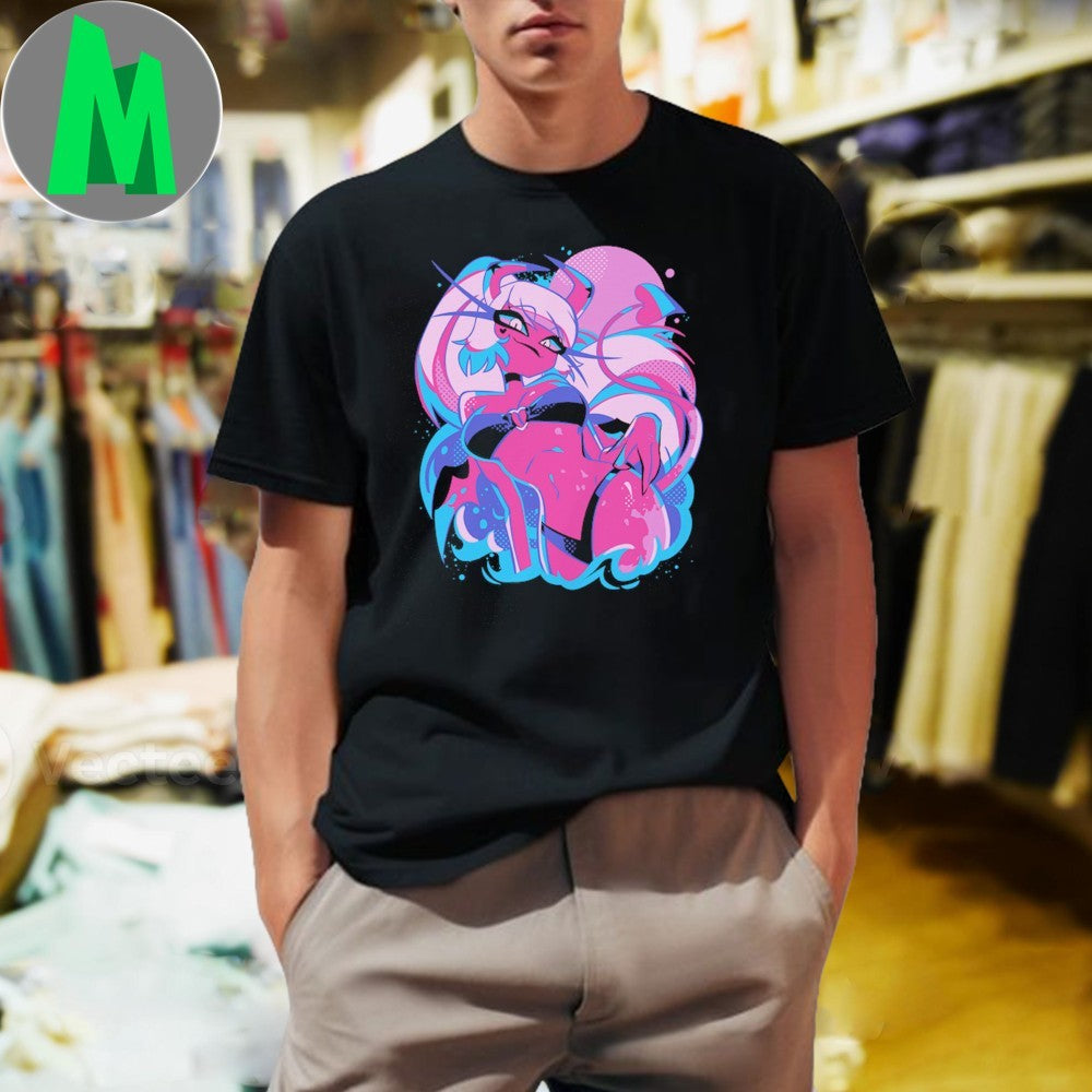 Design Helluva Boss Verosika Mayday Summer Splatter T-Shirt