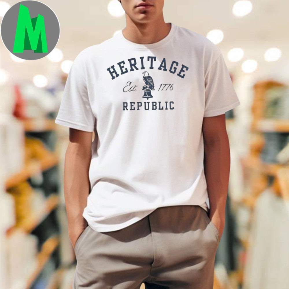 Design Heritage Republic Since 1776 Shirt