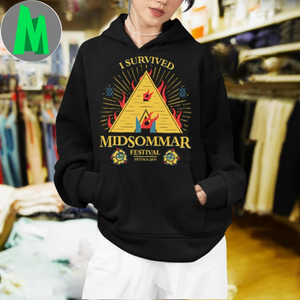 Design I Survived Midsommar Festival 2019 Horror Movie Shirt