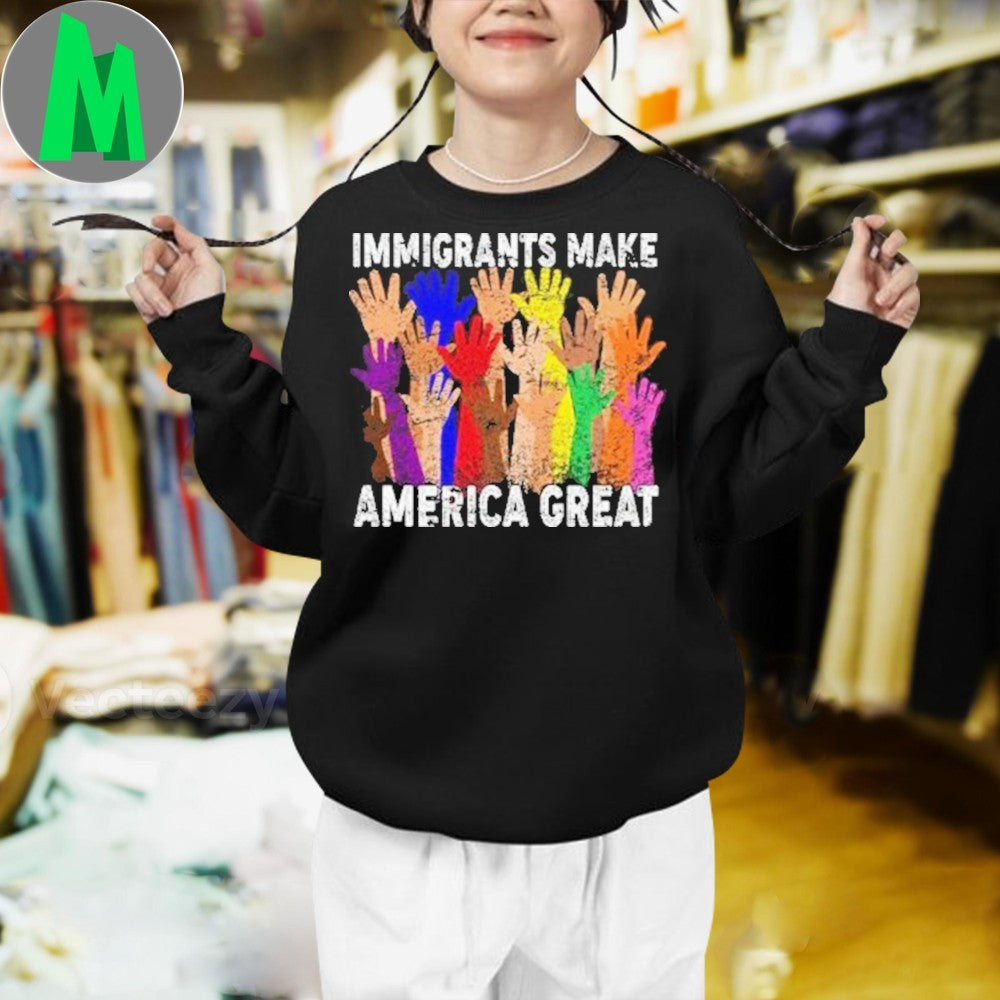 Design Immigrants Make America Great Shirt