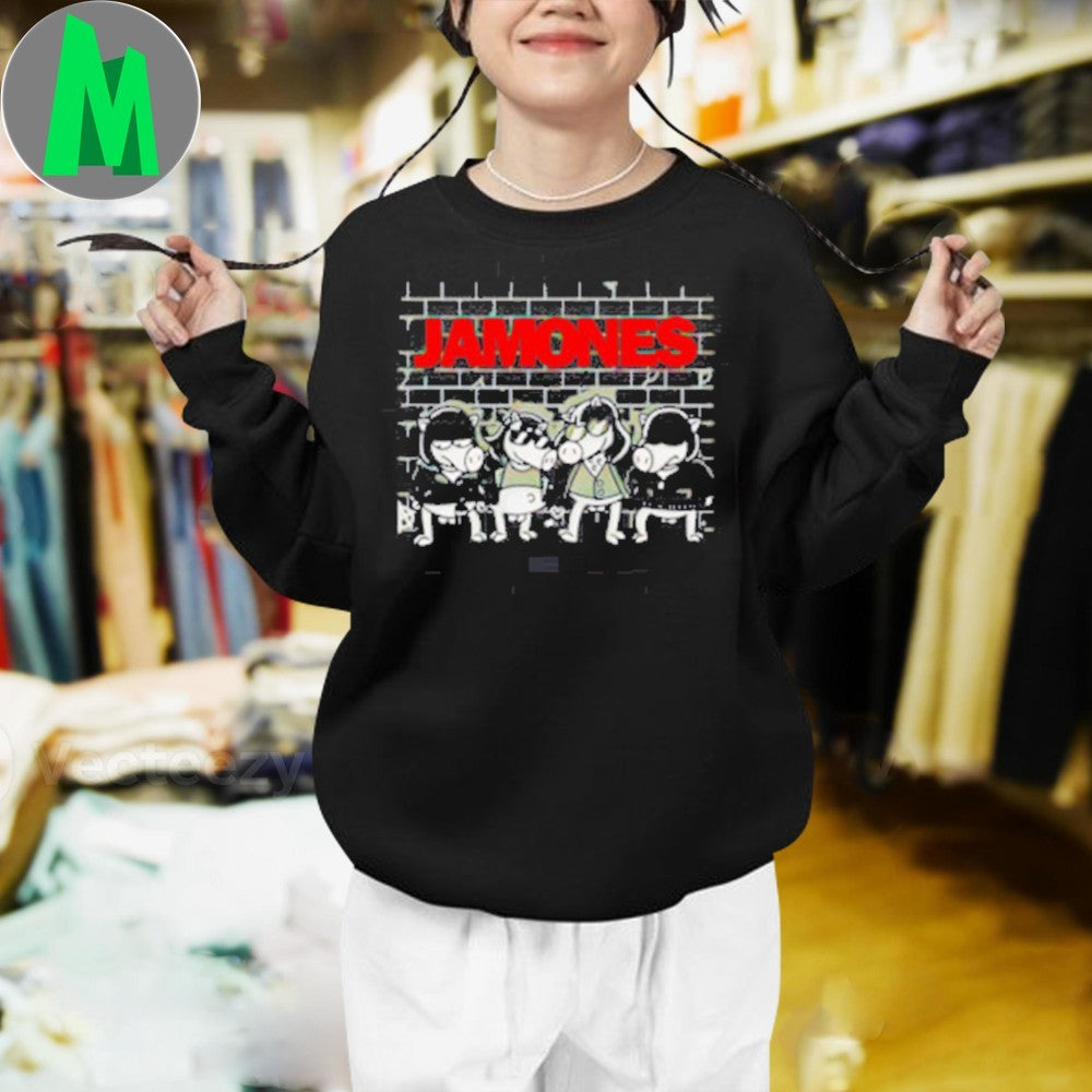 Design Jamones Pork meme shirt