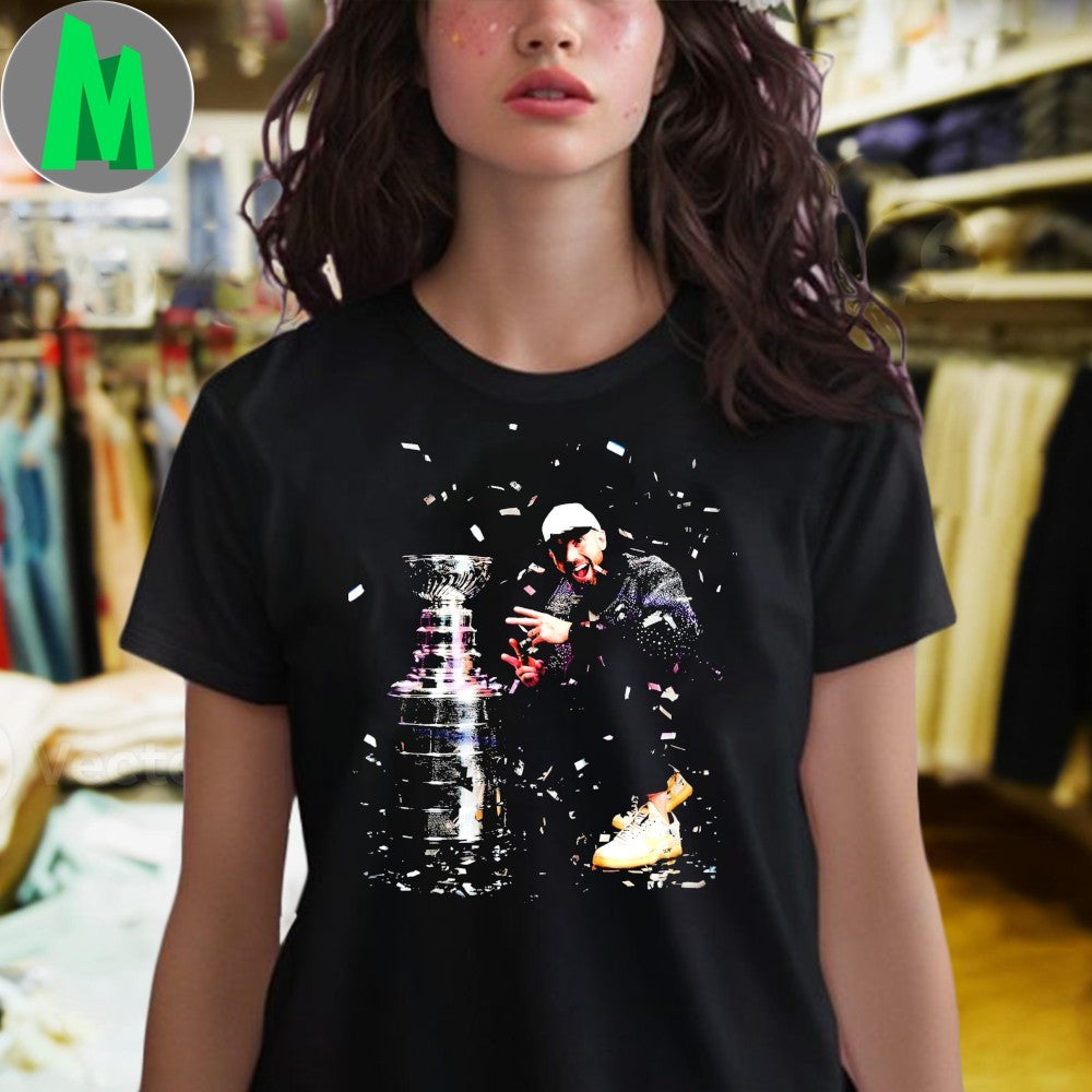 Design Jan Rutta Stanley Cup Celebration Vintage Hockey Champion Shirt