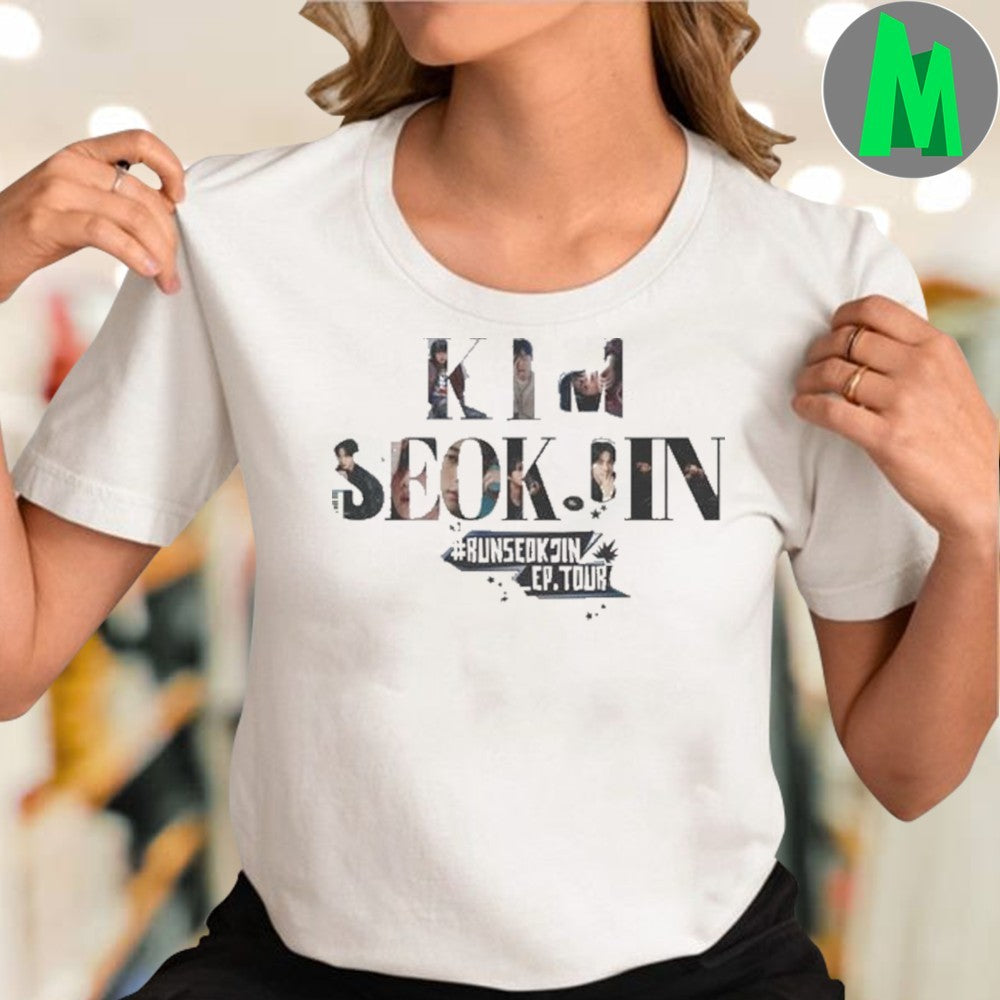 Design Jin Run Seokjin Tour 2025 Seok Jin Worldwide Handsome Shirt