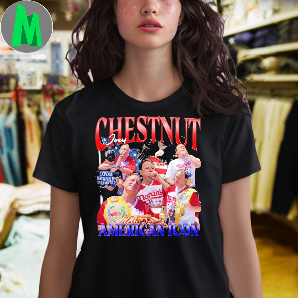 Design Joey Chestnut America Icon Shirt