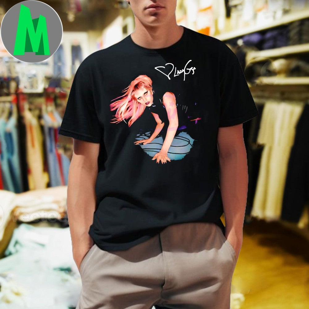 Design Lady Gaga Pop Diva Gothic Stage Pose Shirt