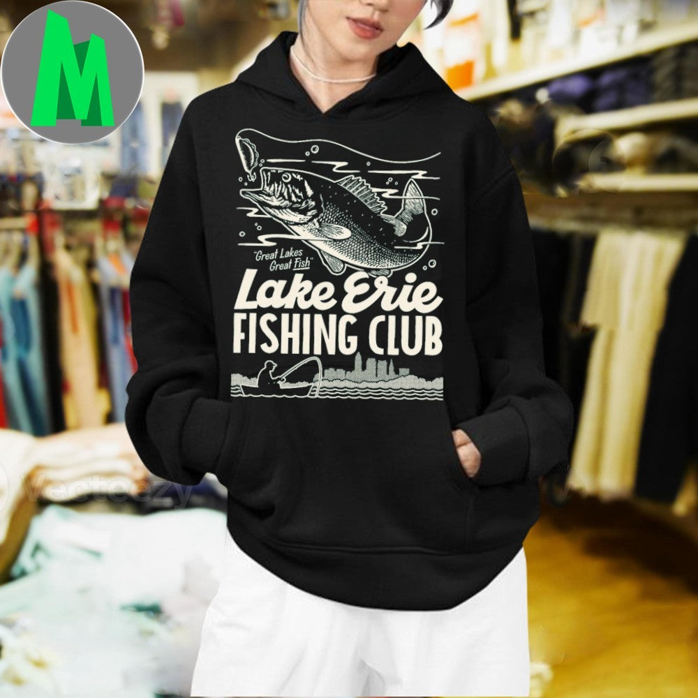 Design Lake Erie Fishing Club Bass Fish Shirt