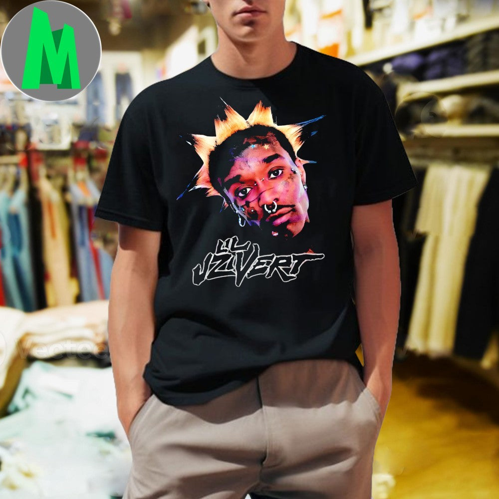 Design Lil Uzi Vert Punk Rap Style Fan Art Graphic T-Shirt