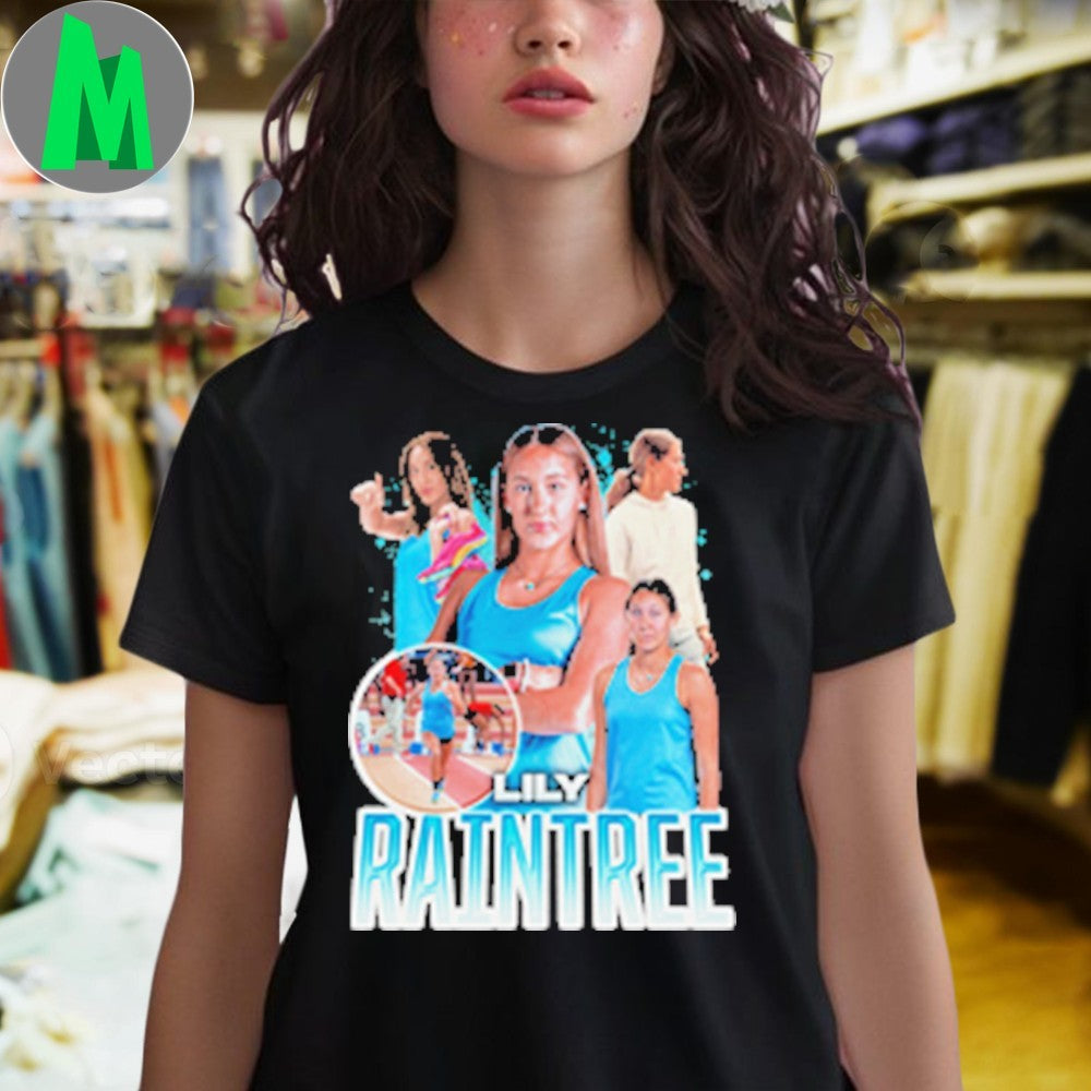 Design Lily Raintree Athlete Sports Fan Graphic T-Shirt