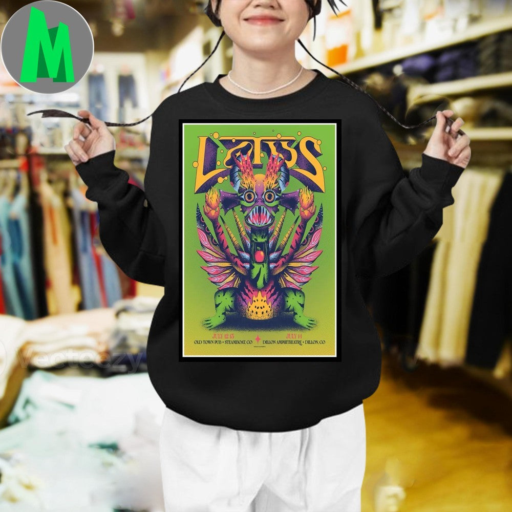 Design Lotus July 12-14 2025 Steamboat And Dillon CO Poster Shirt