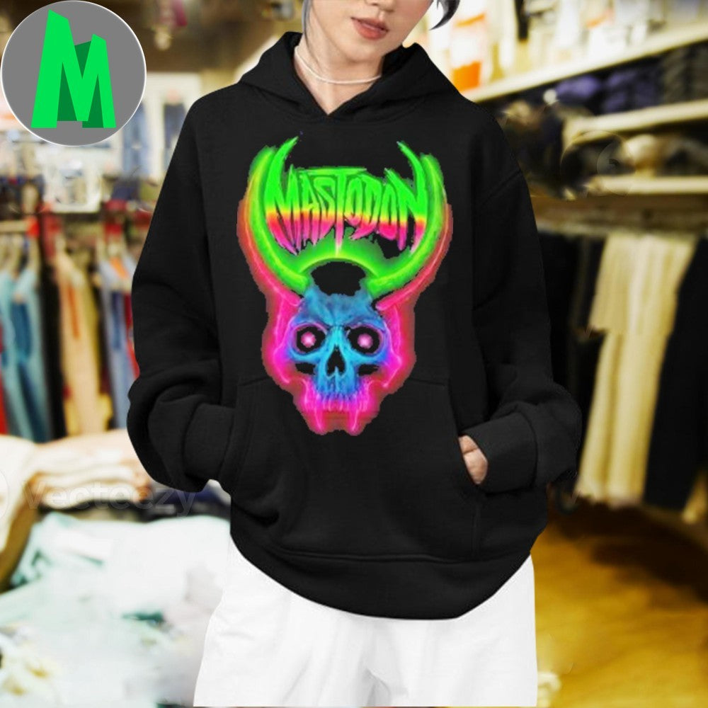 Design Mastodon Artist Series Neon Skull Shirt