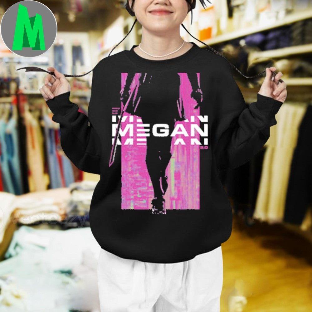 Design Megan 2.0 Stronger Faster Taller Sci-Fi Horror Graphic T-Shirt